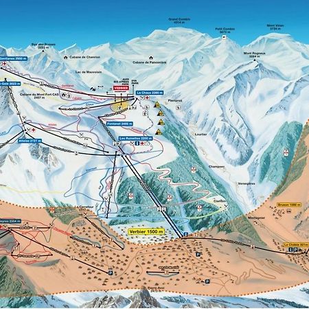 Chalet Clochette 4 Valles-Verbier La Tzoumaz Εξωτερικό φωτογραφία