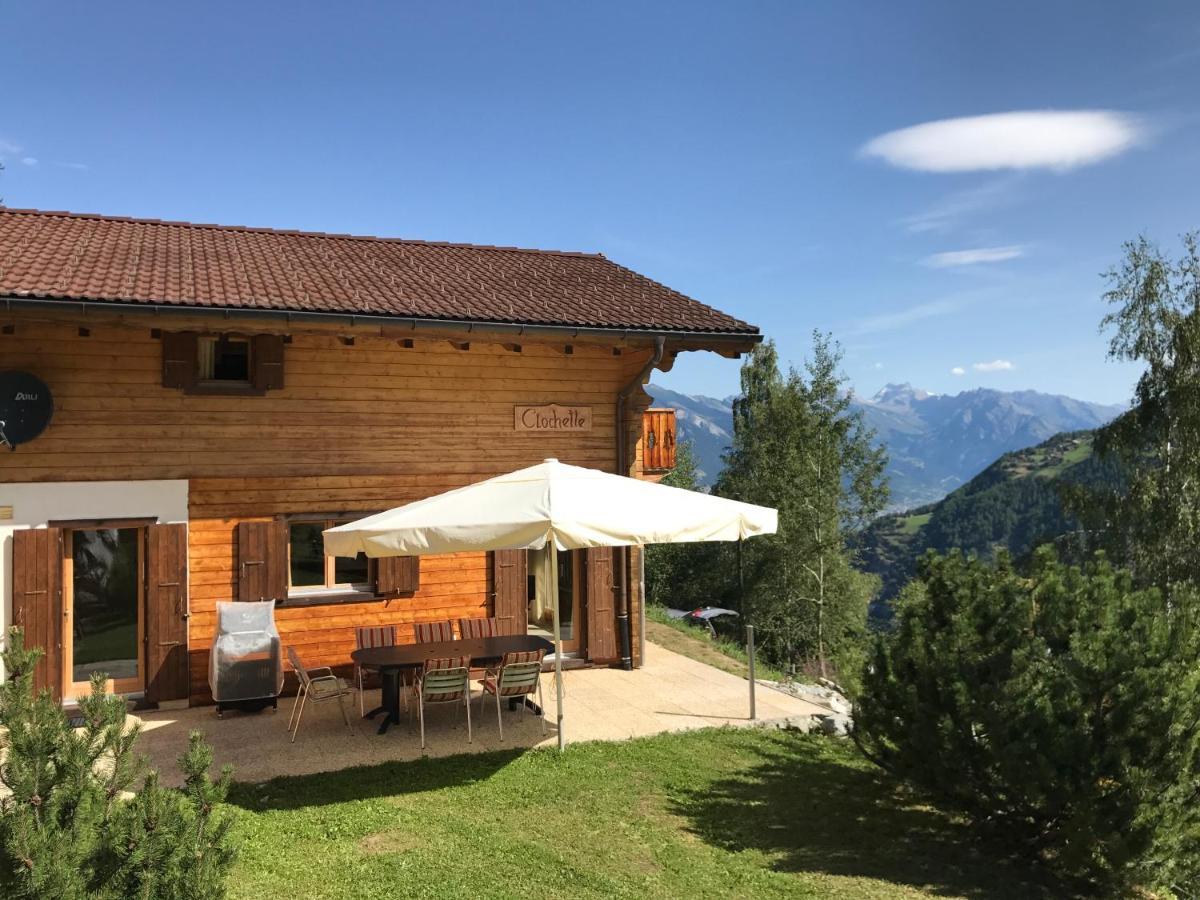 Chalet Clochette 4 Valles-Verbier La Tzoumaz Εξωτερικό φωτογραφία